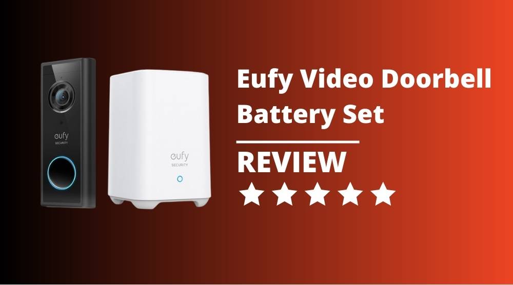 eufy video doorbell battery set review