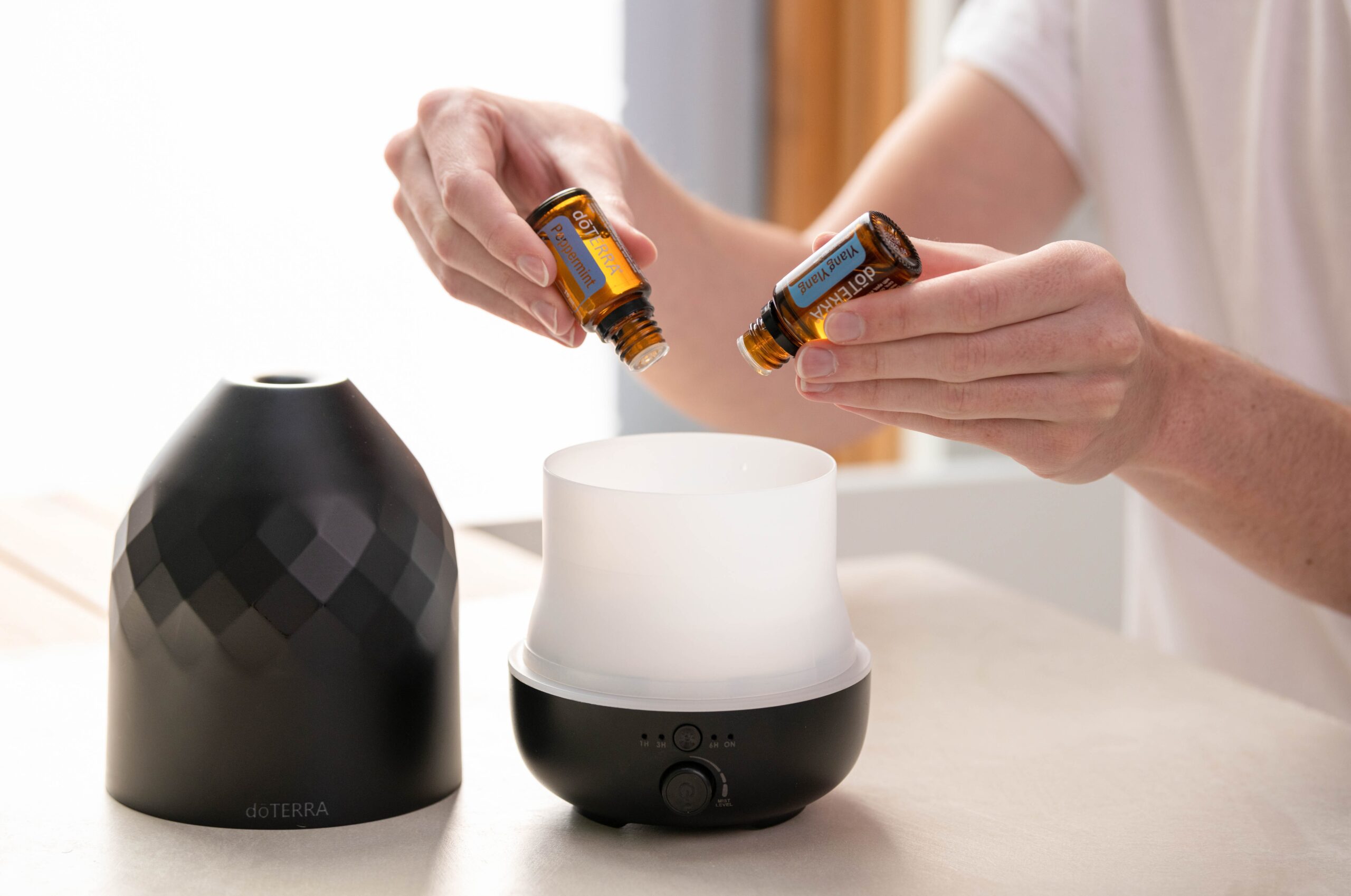 Olie in diffuser