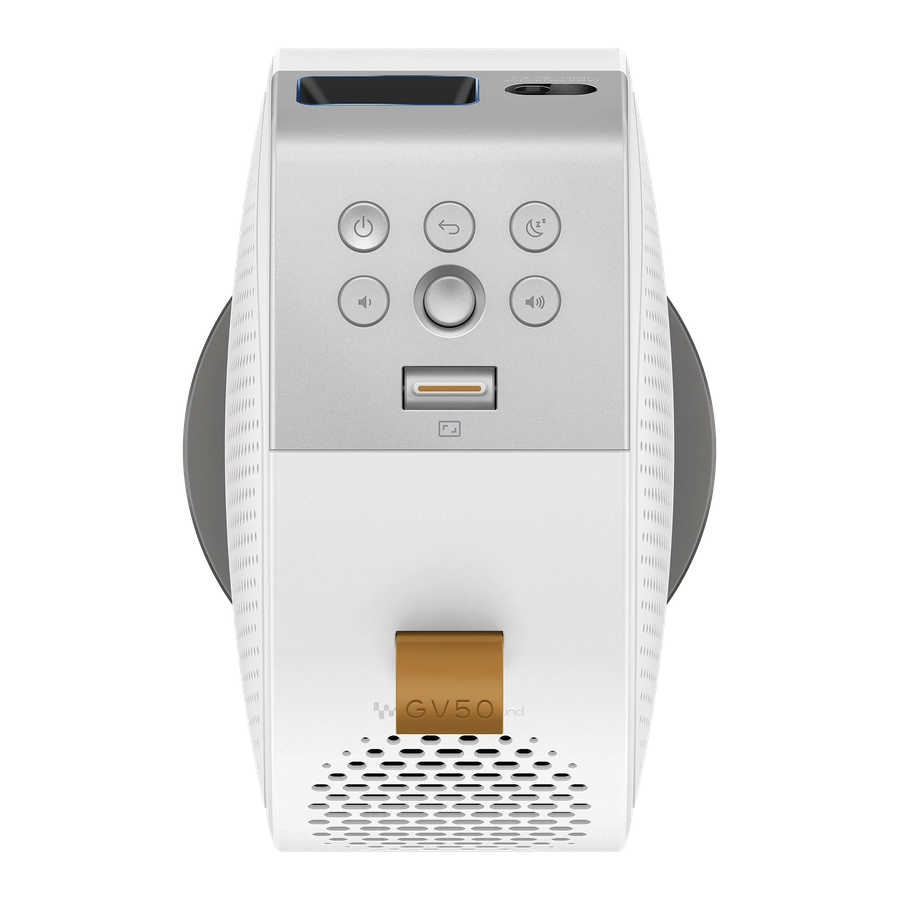 BenQ GV50 mini laserbeamer met accu
