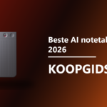 Beste AI notetaker 2026 koopgids