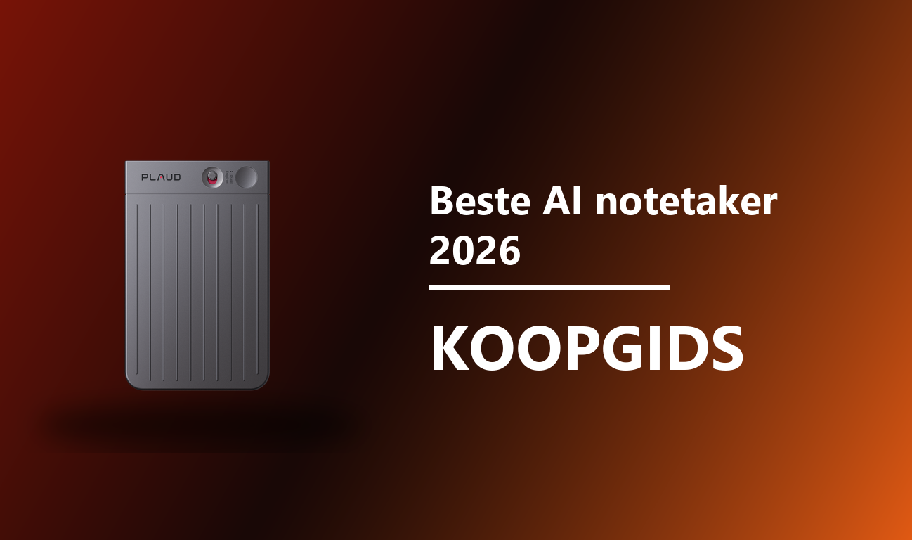 Beste AI notetaker 2026 koopgids
