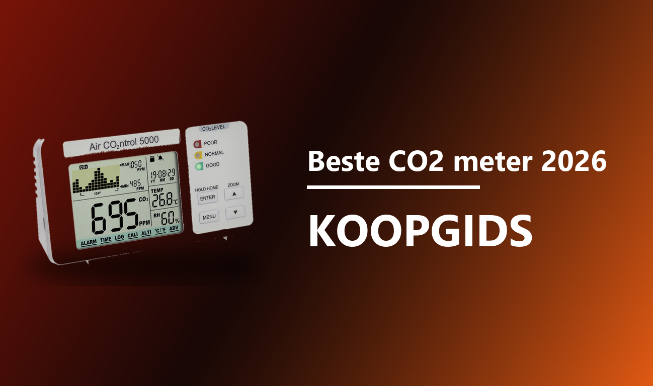 Beste CO2 meter 2026 koopgids