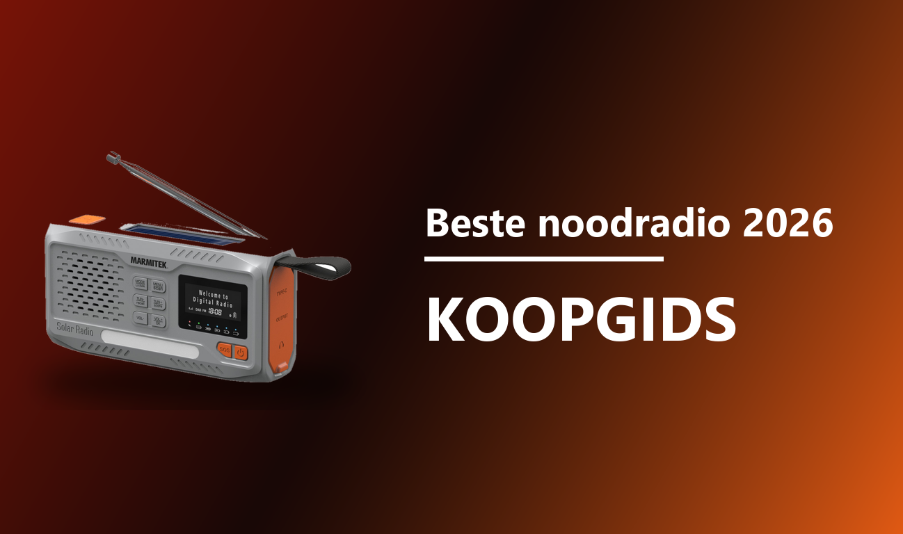Beste noodradio 2026 koopgids