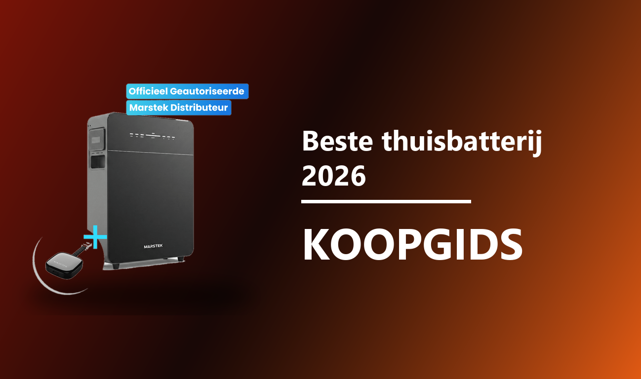 Beste thuisbatterij 2026 koopgids