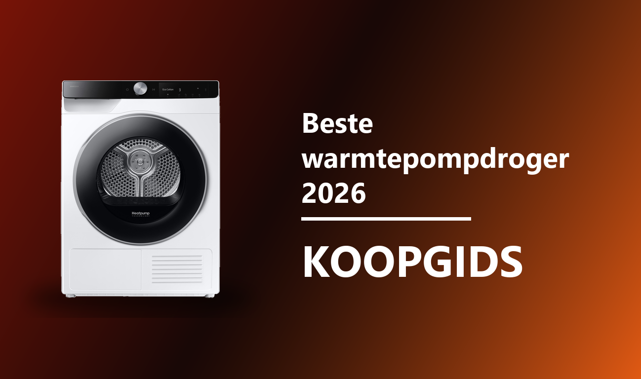 Beste warmtepompdroger 2026 koopgids