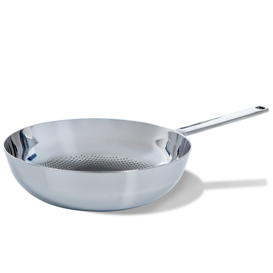 BK Conical Deluxe rvs triply wok 30 cm