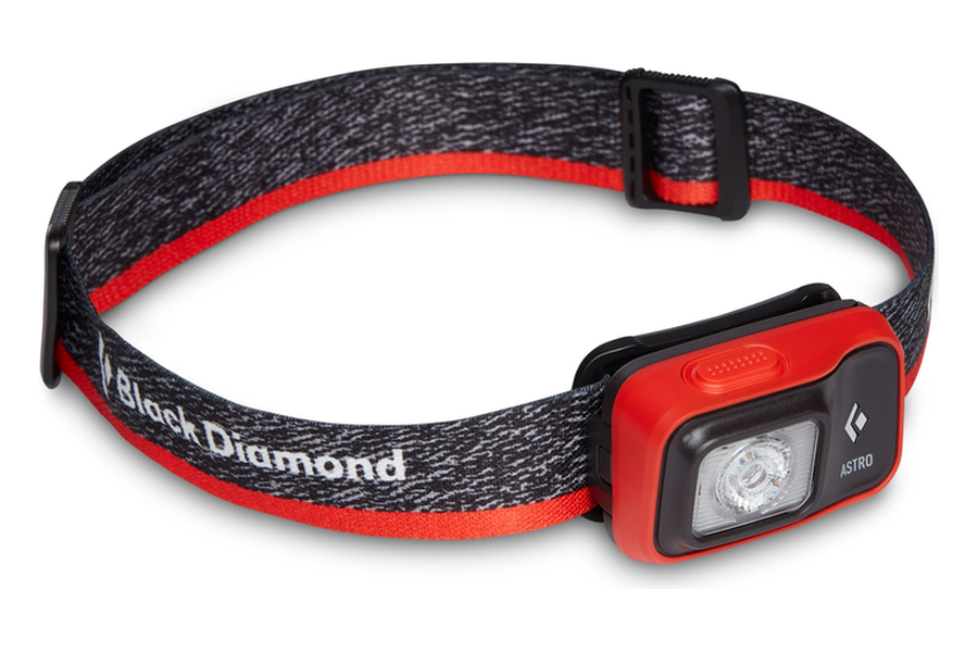 Black Diamond Astro 300 hoofdlamp in oranje