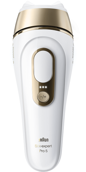 Braun Silk-expert Pro 5 IPL-apparaat wit en goud