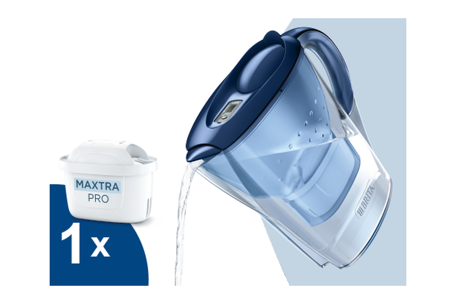 BRITA Marella waterfilterkan van 2,4 liter in blauw