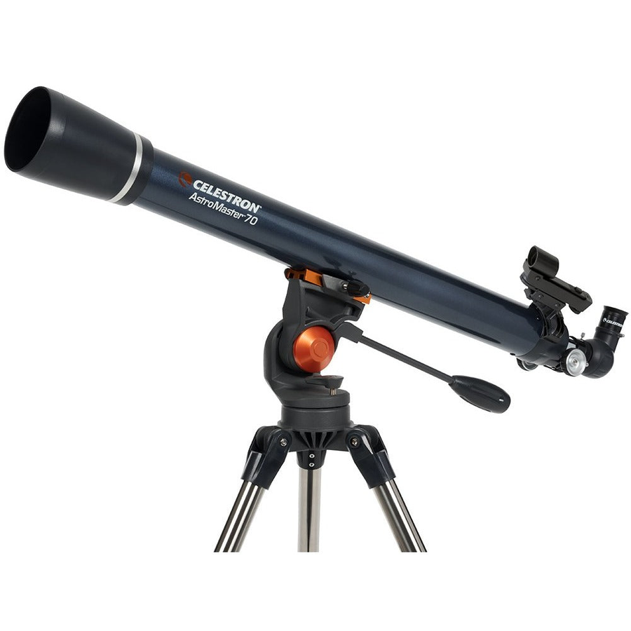 Celestron AstroMaster 70AZ lenzentelescoop op statief