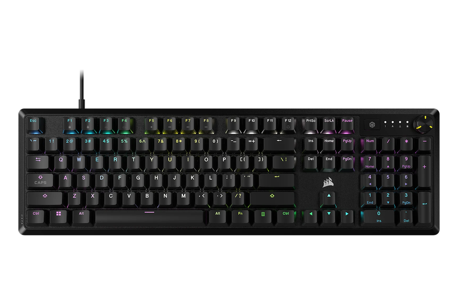 Corsair K70 RGB Core gaming toetsenbord met draaiknop