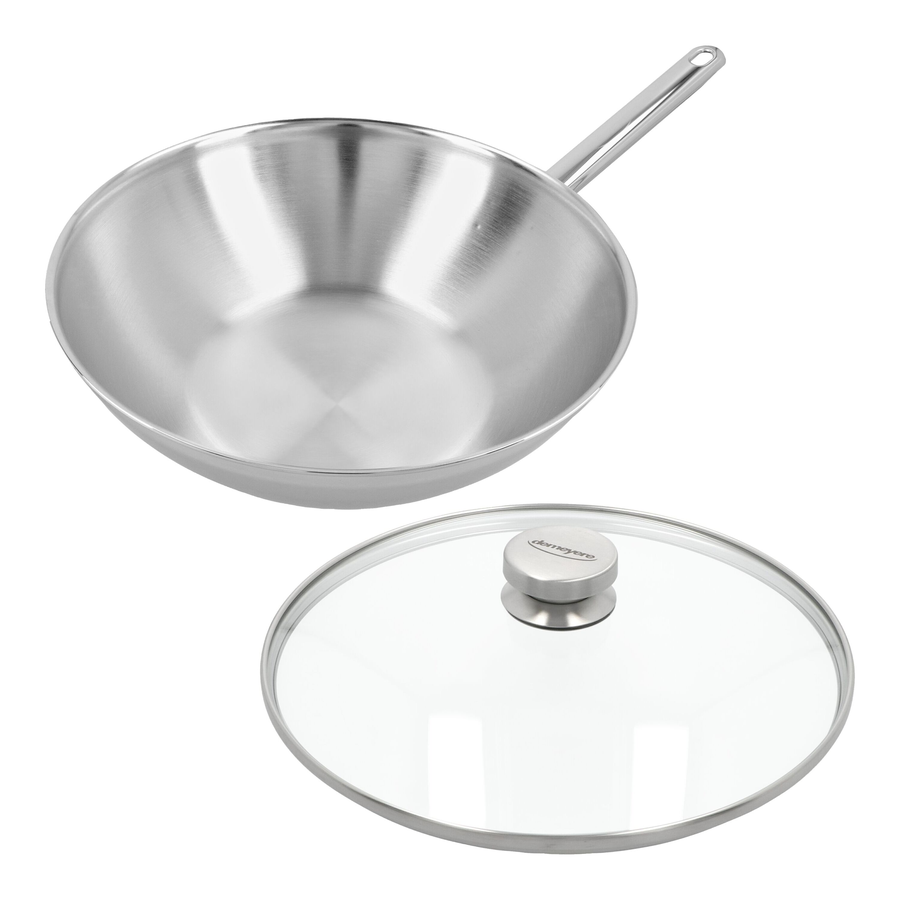 Demeyere Apollo 7 rvs wok 30 cm