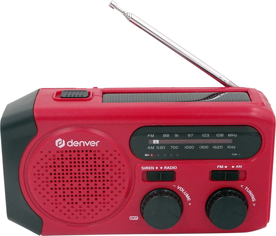 Denver SCR-2010 noodradio met handzwengel