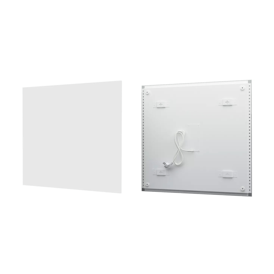 Ecosun Serie GS glazen infraroodpaneel 300 watt wit