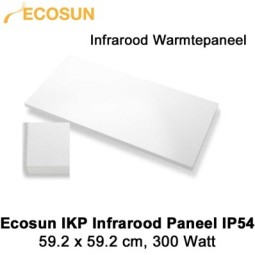 Ecosun IKP infraroodpaneel 300 watt wit