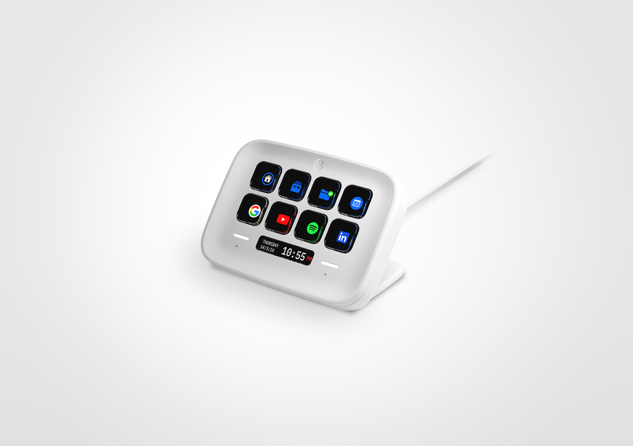 Elgato Stream Deck Neo wit met acht toetsen en Infobar