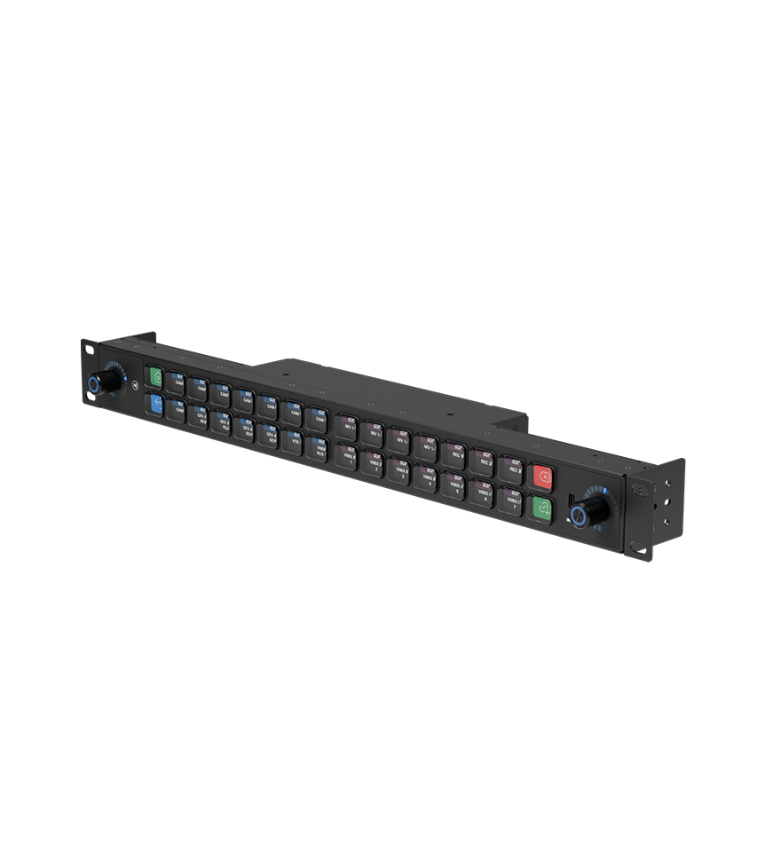 Elgato Stream Deck Studio voor een 19 inch rack