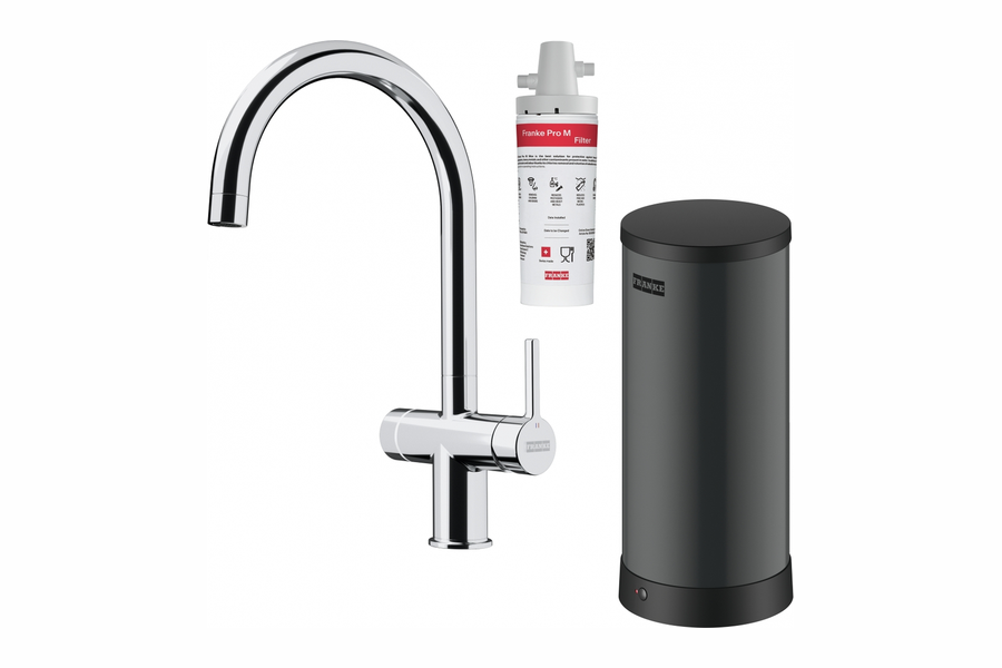 Franke Maris Water Hub 3-in-1 met boiler en filter