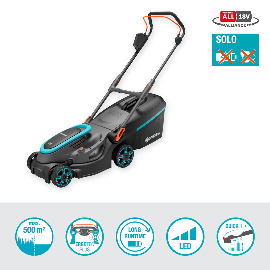 Gardena PowerMax 37/36V P4A accu grasmaaier 37 cm