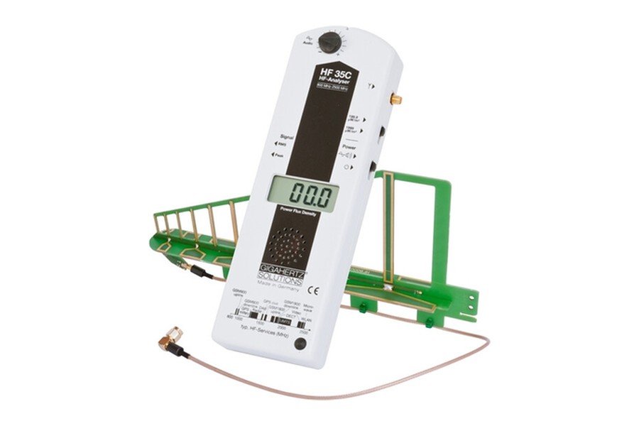 Gigahertz Solutions HF35C hoogfrequentmeter met richtantenne