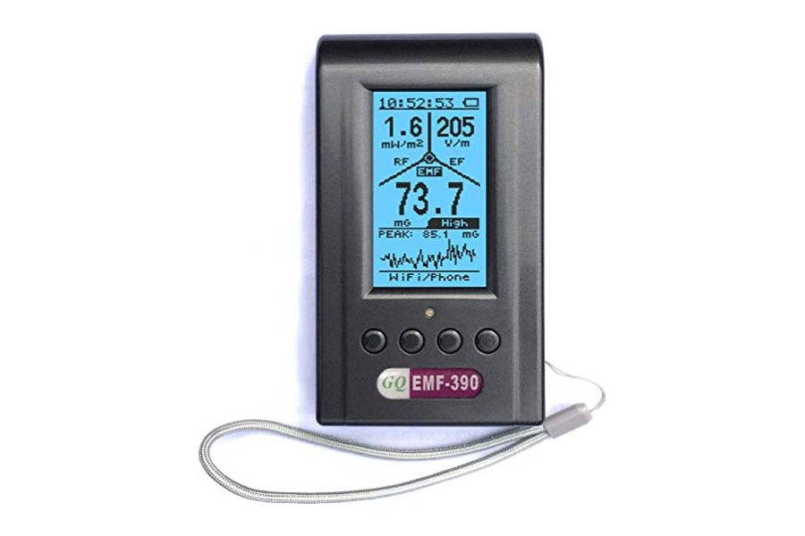GQ EMF-390 EMF-meter met RF-meting tot 10 GHz