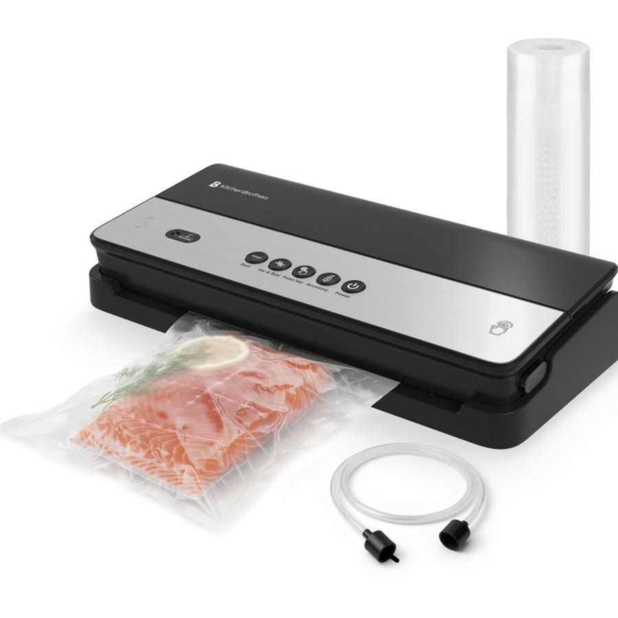 KitchenBrothers Advance vacumeermachine met ingebouwde rol