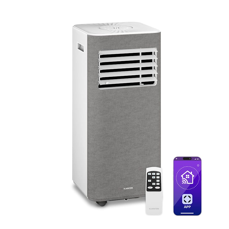 Klarstein AireLux Smart 9000 BTU mobiele airco grijs