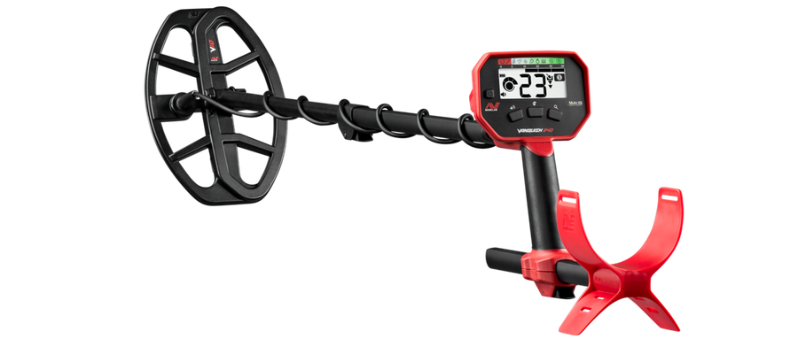 Minelab Vanquish 340 metaaldetector met 10x7 inch zoekschijf