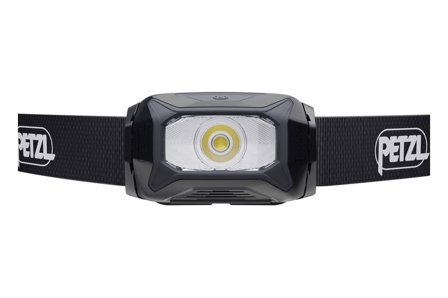 Petzl Tikkina hoofdlamp op AAA-batterijen in zwart