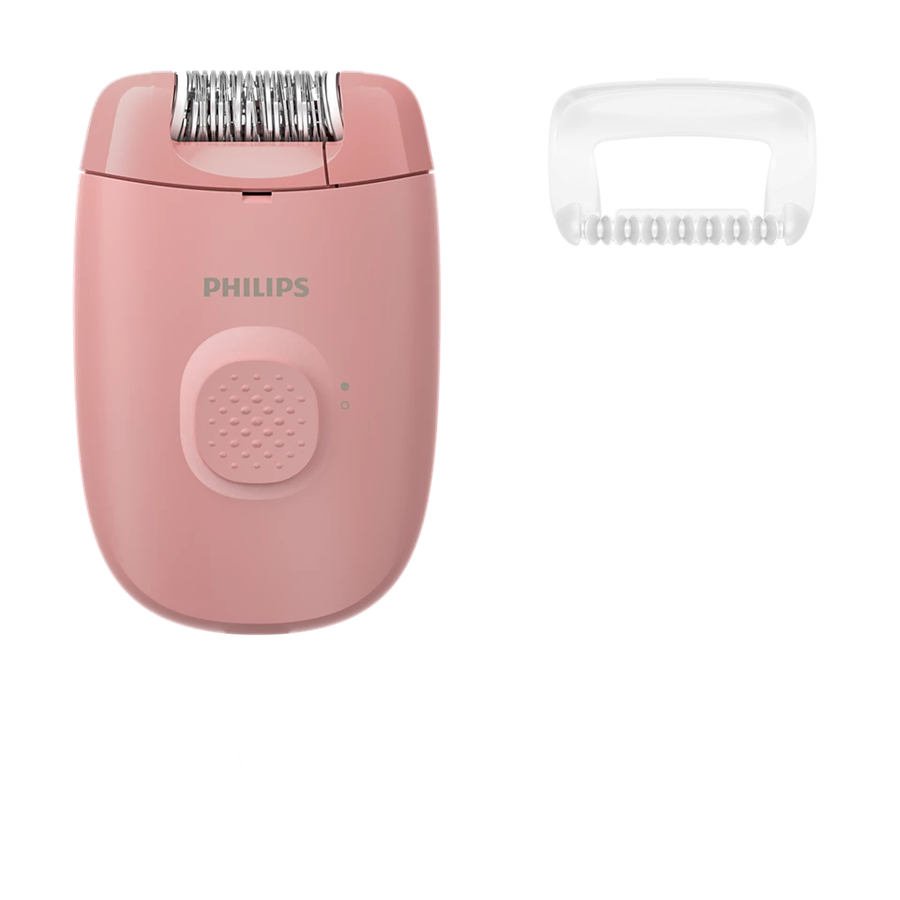 Philips Series 2000 BRE227 epilator met snoer en massagekap