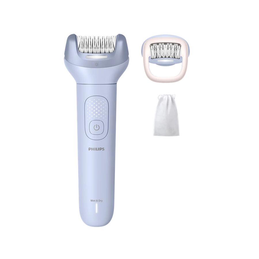 Philips Series 8000 BRE708 draadloze epilator met ProGuide-opzetstuk