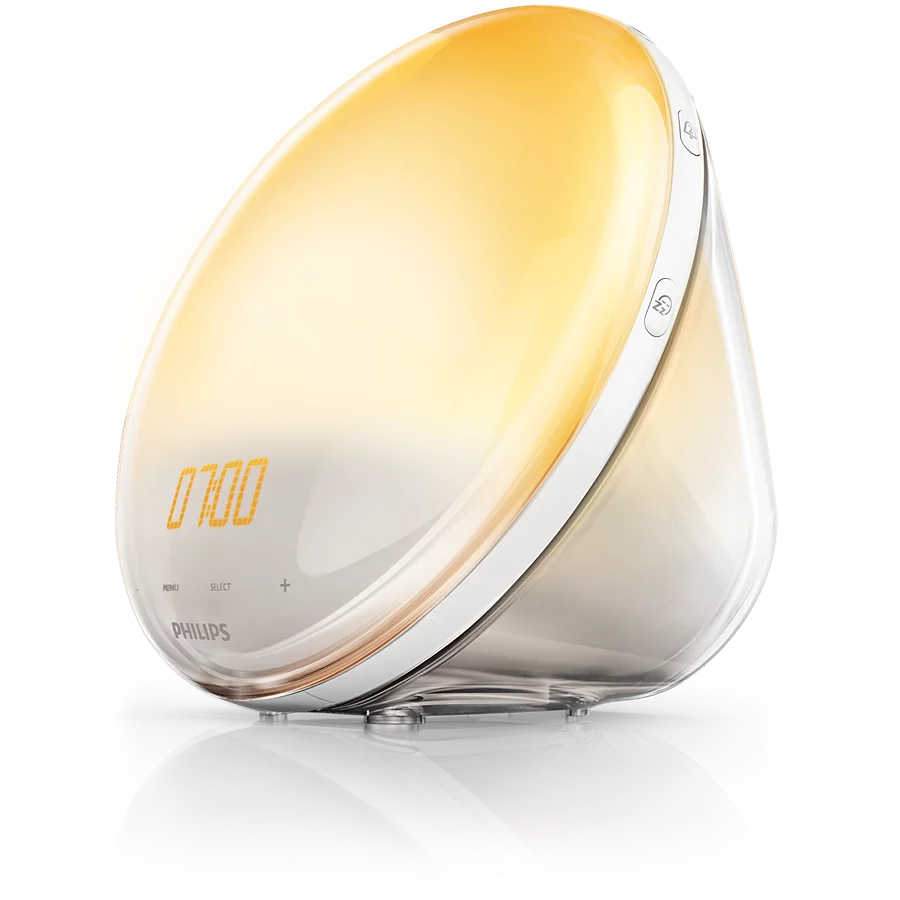 Philips SmartSleep Wake-up Light HF3521 met zonsopkomstlicht
