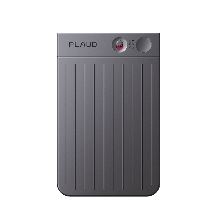 Plaud Note AI voice recorder zwart