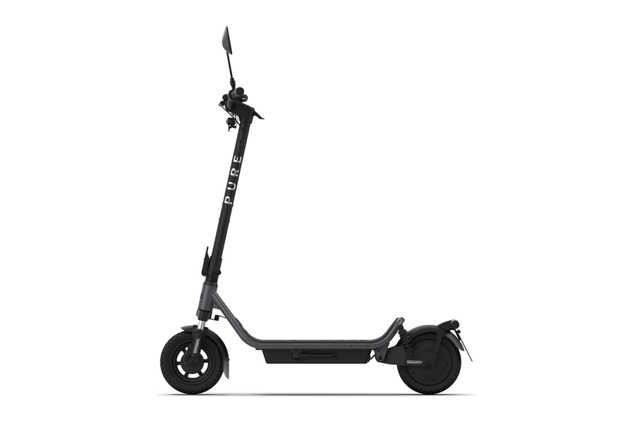 Pure Air6 Pro+ Suspension NL elektrische step van de zijkant