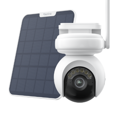 Reolink Altas PT Ultra met zonnepaneel