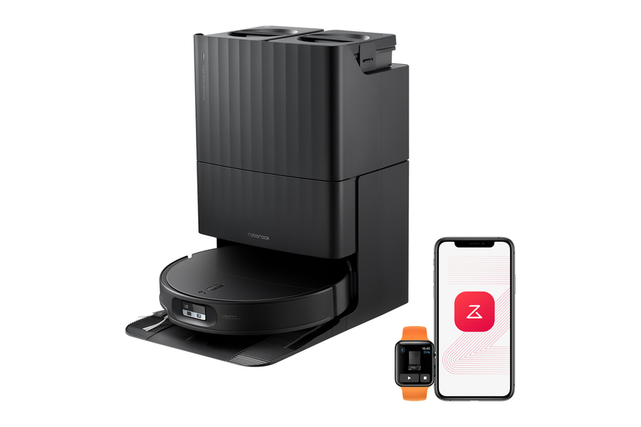 Roborock Qrevo Edge 2 dweilrobot met roterende pads en station