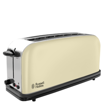 Russell Hobbs Colours Plus Classic Cream long slot broodrooster