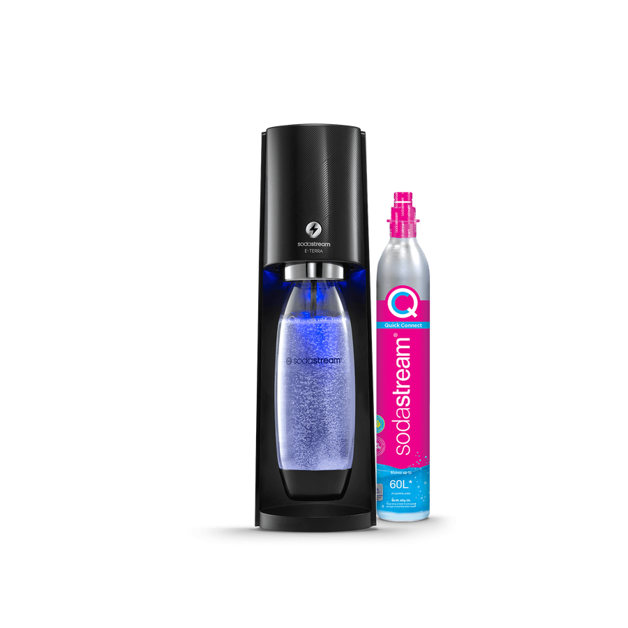 SodaStream E-Terra elektrische bruiswatermachine zwart