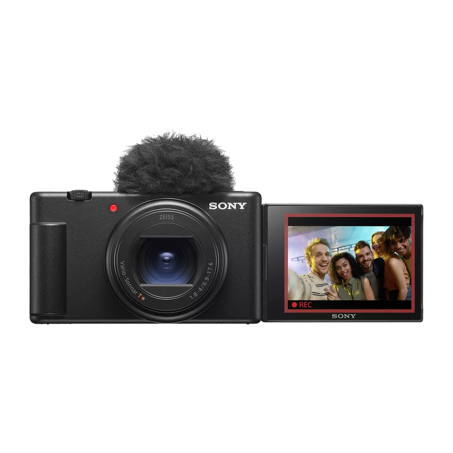 Sony ZV-1 II vlogcamera met 1 inch sensor en 18-50 mm lens