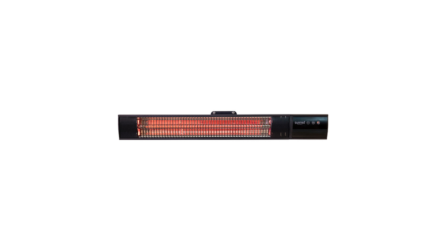 Sunred Dark elektrische wandheater met weinig licht
