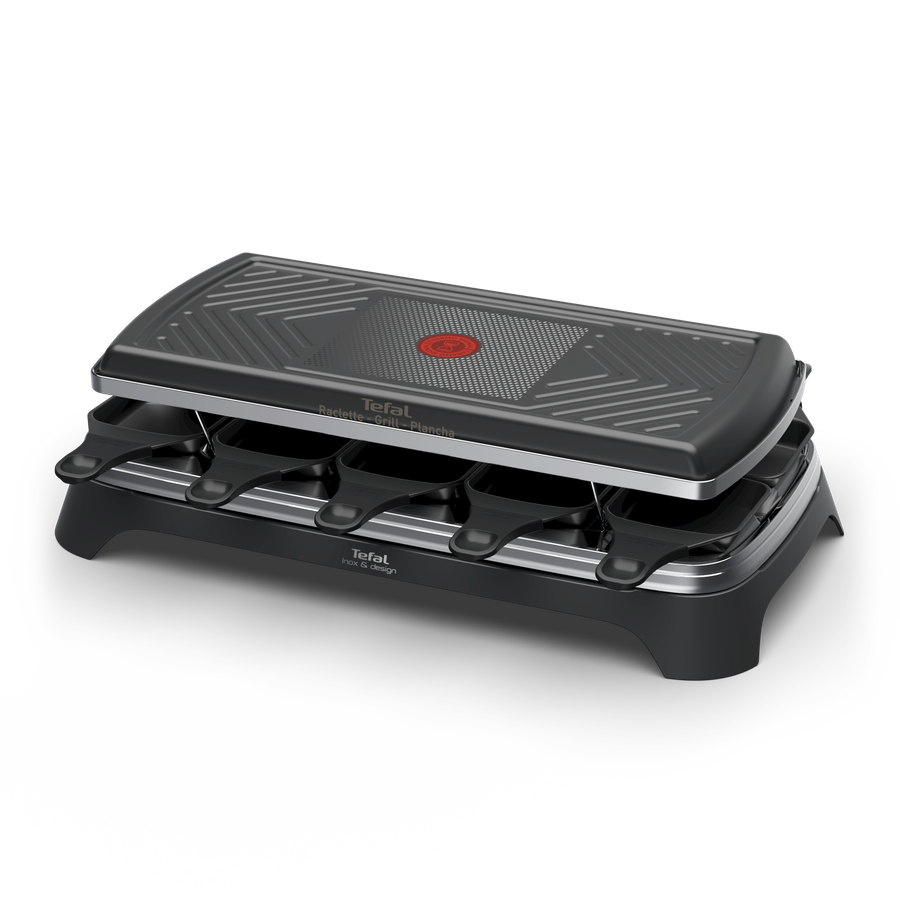 Tefal Gourmet 10 Inox & Design RE4588 gourmetstel voor 10 personen