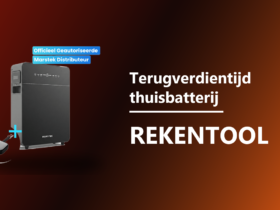 Rekentool voor de terugverdientijd van een thuisbatterij