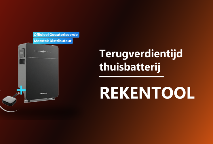 Rekentool voor de terugverdientijd van een thuisbatterij
