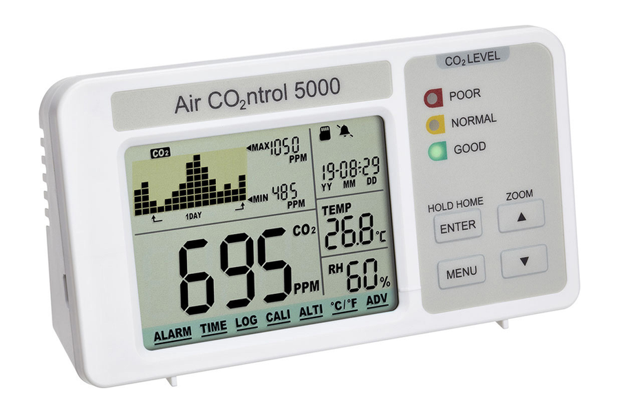 TFA Dostmann AirCO2ntrol 5000 CO2-meter met datalogger