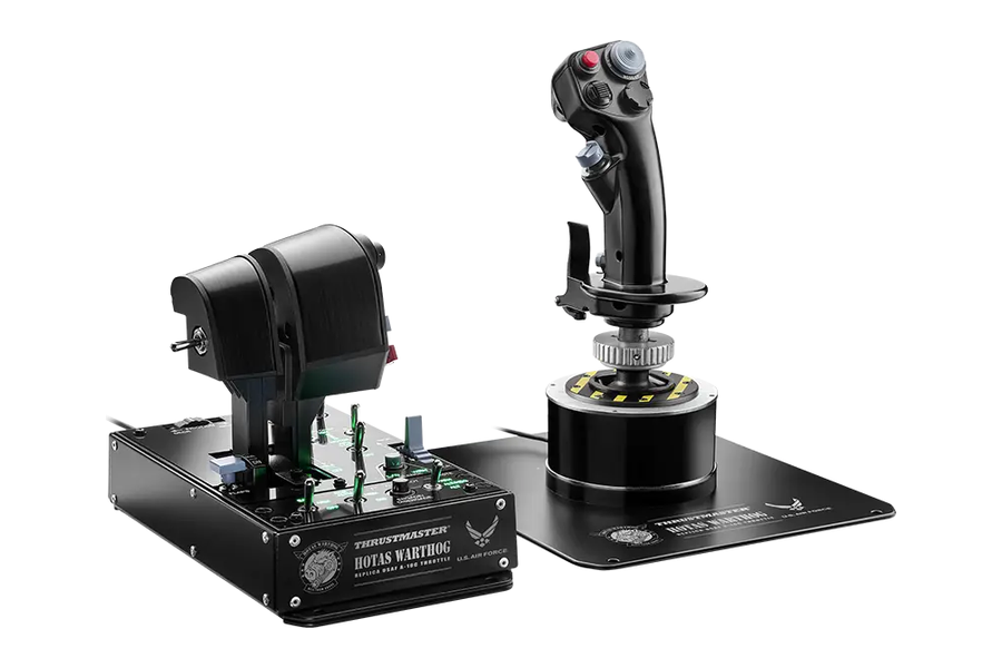 Thrustmaster HOTAS Warthog MKII joystick en dubbele throttle
