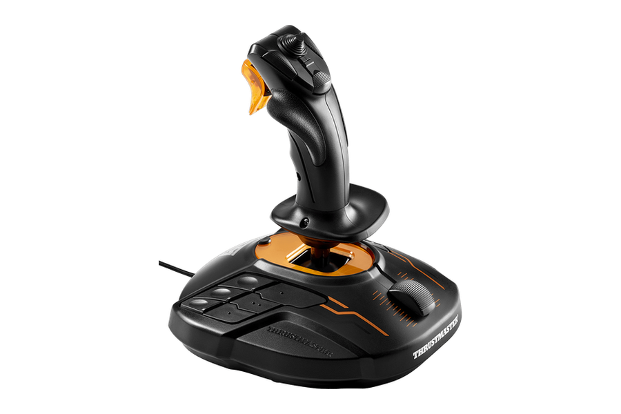 Thrustmaster T.16000M FCS joystick met Hall-effect sensoren