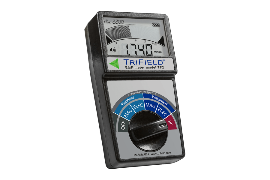 TriField TF2 EMF-meter voor magneetveld, elektrisch veld en radiogolven