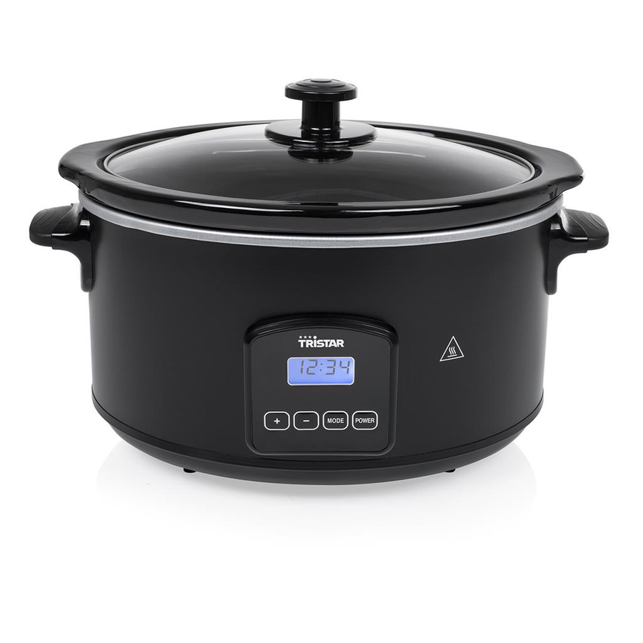 Tristar VS-3920 digitale slowcooker 4,5 liter