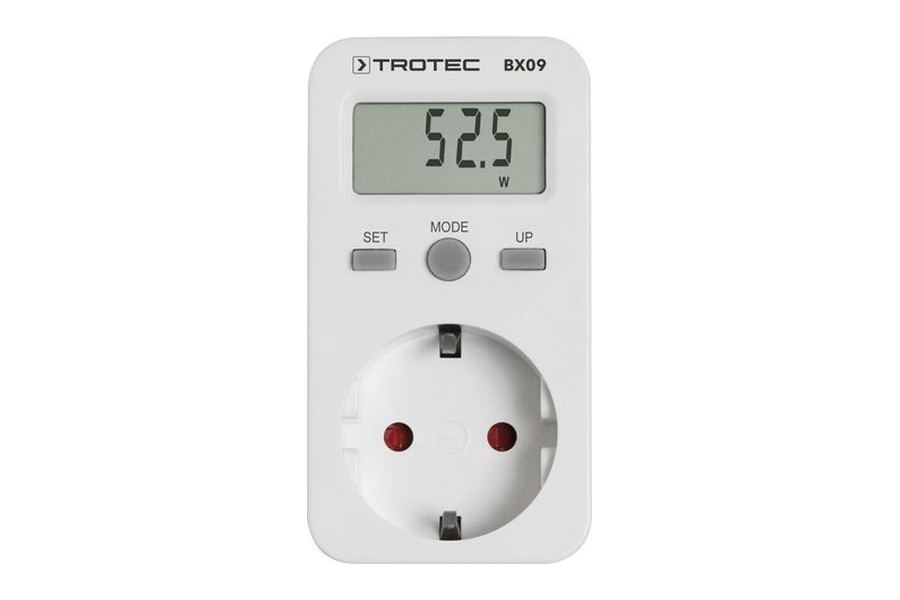 Trotec BX09 energiekostenmeter voor het stopcontact