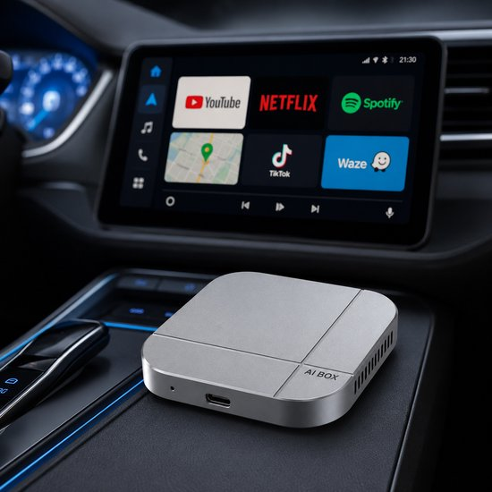 Vexaro CarPlay AI Box met Android 12